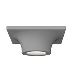 Zoom Ceiling Light Fixture - Dove Grey