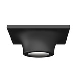 Zoom Ceiling Light Fixture - Satin Black