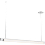 Keel Linear Pendant - Satin White