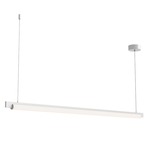 Keel Linear Pendant - Satin White