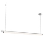 Keel Linear Pendant - Bright Satin Aluminum