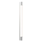 Keel Bathroom Vanity Light - Bright Satin Aluminum