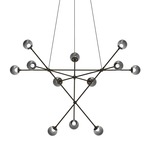 Proton Pendant - Polished Black Nickel / Smoke
