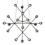 Proton Pendant - Polished Black Nickel / Smoke