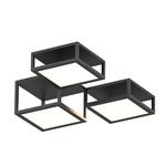 Cubix Multi-Light Ceiling Fixture - Satin Black