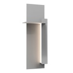 Backgate Right Outdoor Wall Sconce - Textured Gray