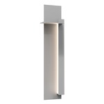 Backgate Right Outdoor Wall Sconce - Textured Gray