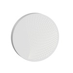 Dotwave Outdoor Wall Sconce - Textured White