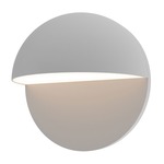 Mezza Cupola Eyelid Outdoor Wall Sconce - Textured Gray