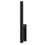 Flue Outdoor Wall Sconce - Textured Black
