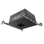 2IN RD Flangeless Adjustable Chicago Plenum Housing - Black