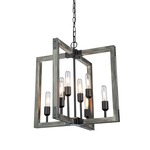 Gatehouse Chandelier - Black