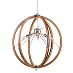 Abbey Pendant - Polished Nickel
