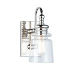 Castara Wall Sconce - Polished Nickel