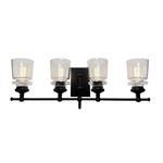Castara Bathroom Vanity Light - Black
