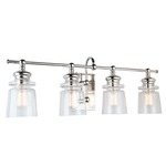 Castara Bathroom Vanity Light - Polished Nickel