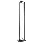 Cortina Square Floor Lamp - Brushed Aluminum