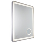 Reflections Zoom Mirror - Brushed Grey / Mirror