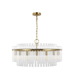 Beckett Chandelier - Burnished Brass