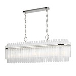 Beckett Linear Chandelier - Polished Nickel