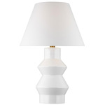 Abaco Large Table Lamp - White / White