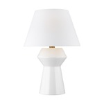 Abaco Inverted Table Lamp - White