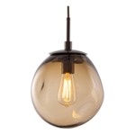 Aster Pendant - Flat Bronze / Bronze