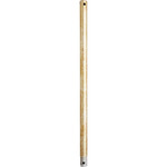 Universal .50 Inch Fan Downrod - Aged Silver Leaf
