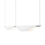 Tela Linear Pendant - Satin White