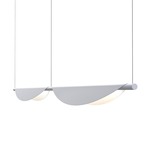 Tela Linear Pendant - Dove Grey