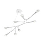 Abstraction Pendant - Satin White