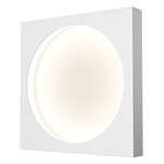 Vuoto Wall / Ceiling Light Fixture - Satin White