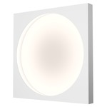 Vuoto Wall / Ceiling Light Fixture - Satin White