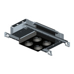 2X2 Trimmed Flanged Chicago Plenum Non-IC Housing - Black