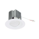 Element 4IN RD Flanged Wall Wash Trim - White