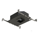 Element 3IN SQ Flanged Downlight Low Profile Housing - Black