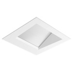 Element 3 Inch Square Flanged Wall Wash Trim - White