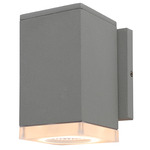 Avenue Single Outdoor Wall Sconce - Silver