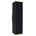 Avenue Duo Outdoor Wall Sconce - Black