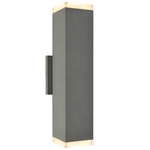 Avenue Duo Outdoor Wall Sconce - Silver