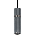 Cicada High Band Pendant - Dark Grey / Pewter