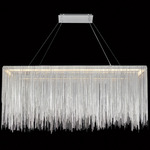 Fountain Ave Linear Pendant - Chrome