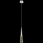 Avalon Pendant - Polished Chrome / Crystal
