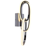 Circa Wall Sconce - Polished Chrome / Opal