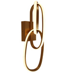 Circa Wall Sconce - Brushed Gold / Opal