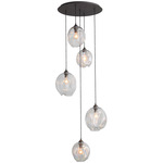 Sonoma Multi Light Pendant - Dark Bronze / Clear