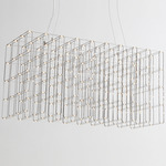 Argyle Linear Chandelier - Chrome