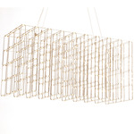 Argyle Linear Chandelier - Gold