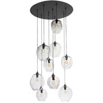 Sonoma Multi Light Pendant - Dark Bronze / Clear