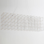 Argyle Linear Chandelier - Chrome
